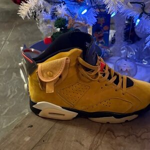 Men's Yellow High-Top Sneakers